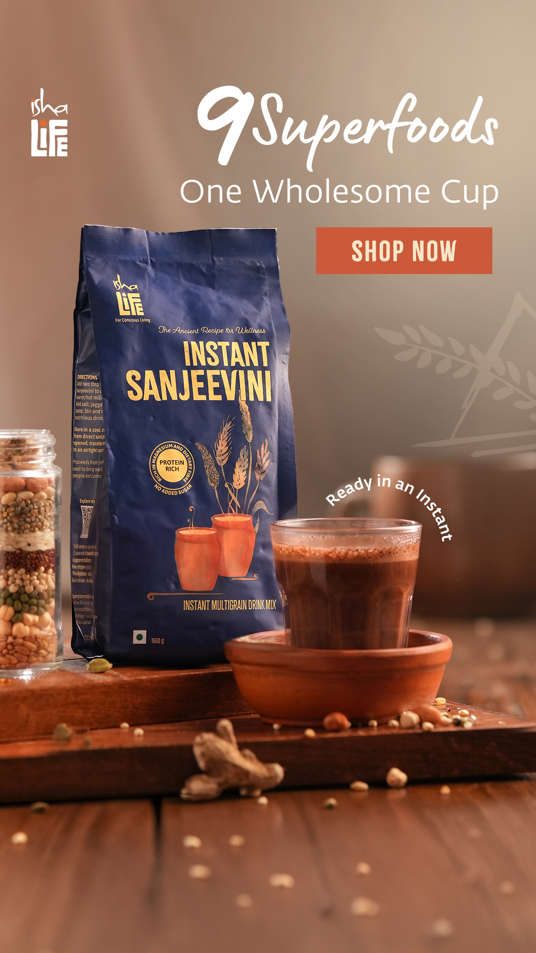 Isha Life Facebook ad