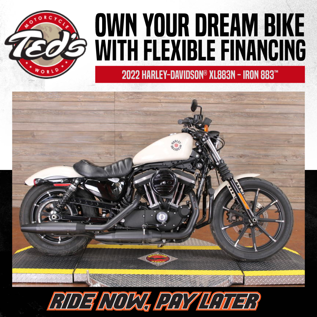 Ted's Motorcycle World Facebook ad