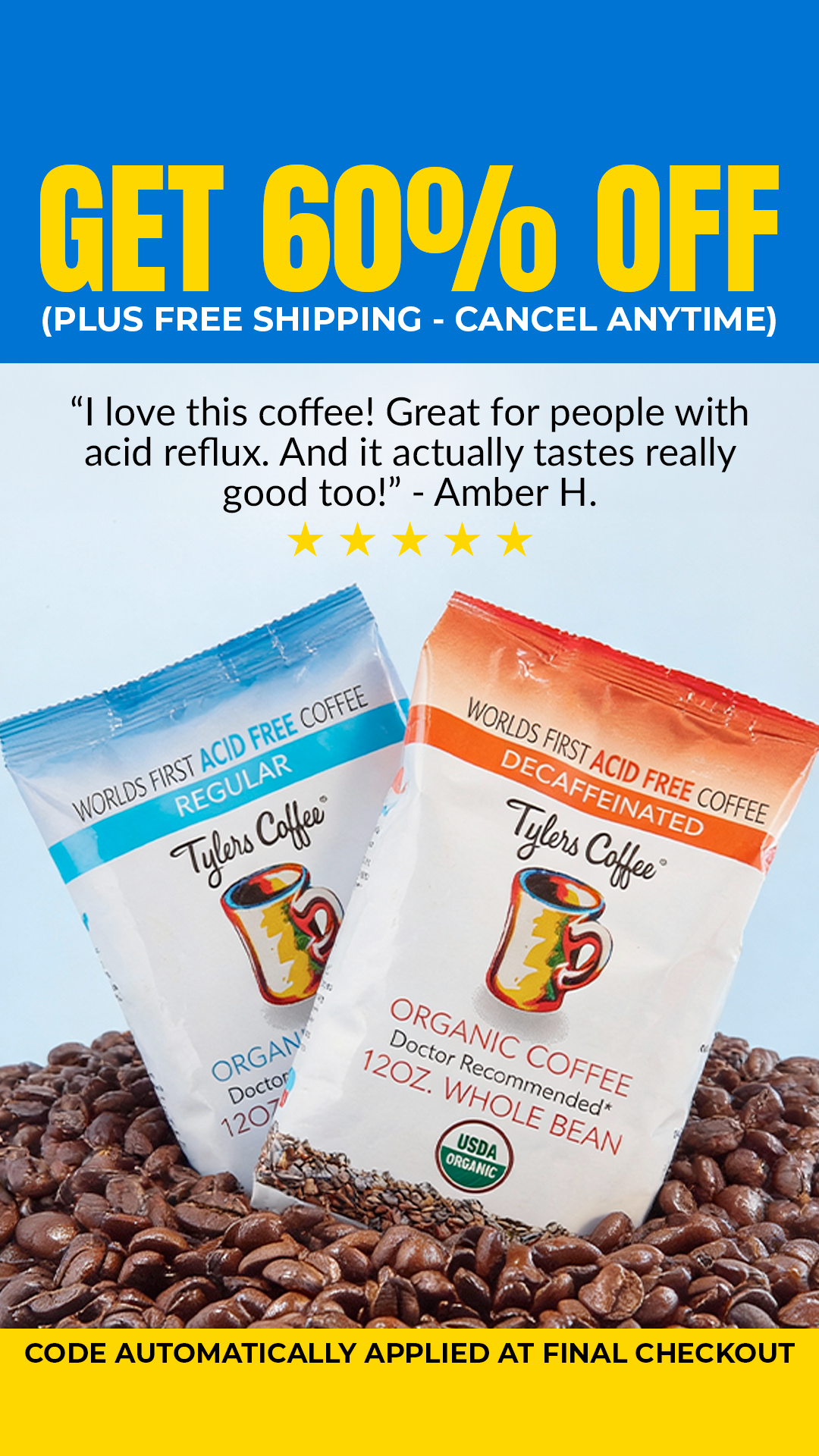 Tylers Coffee Facebook ad