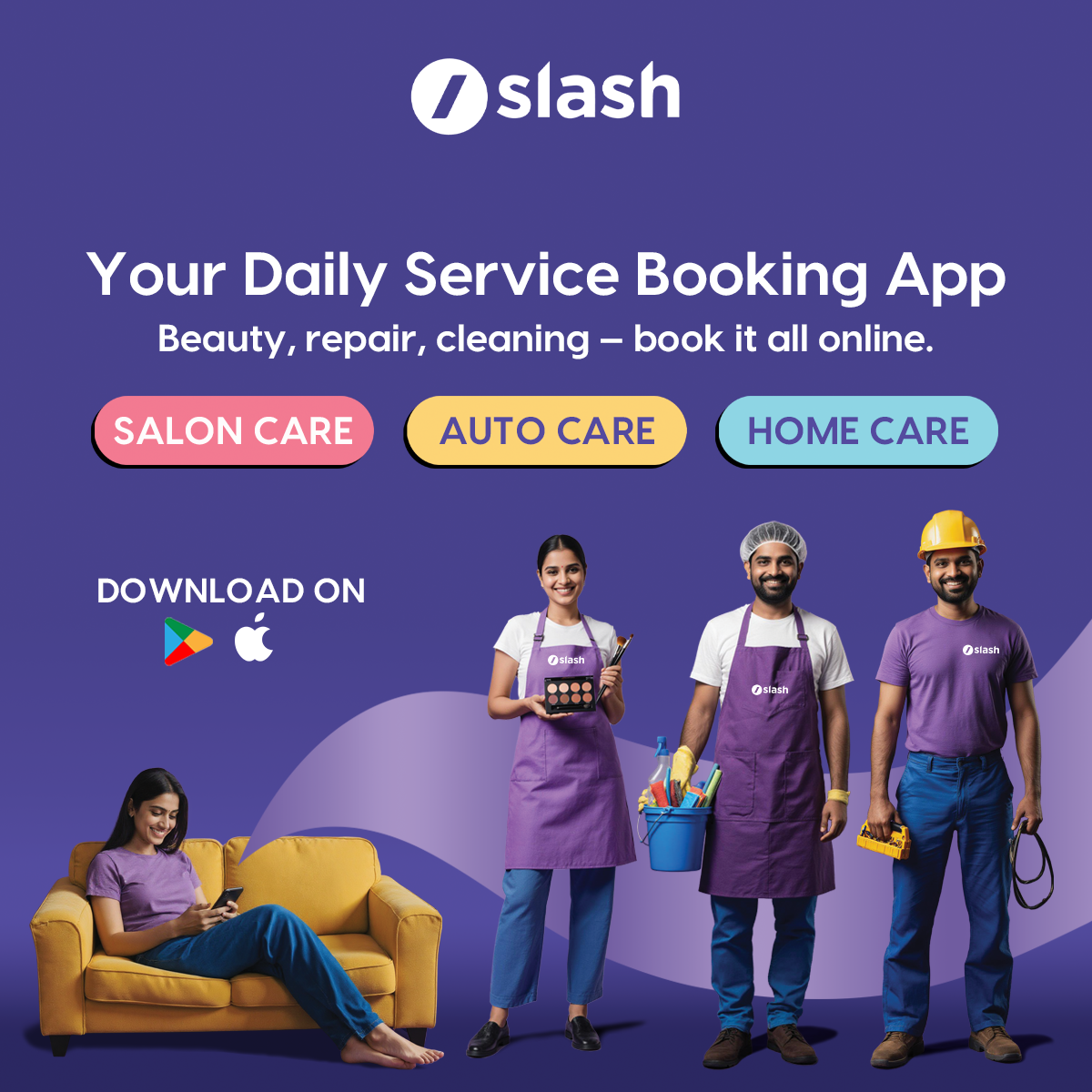 SlashApp Facebook ad
