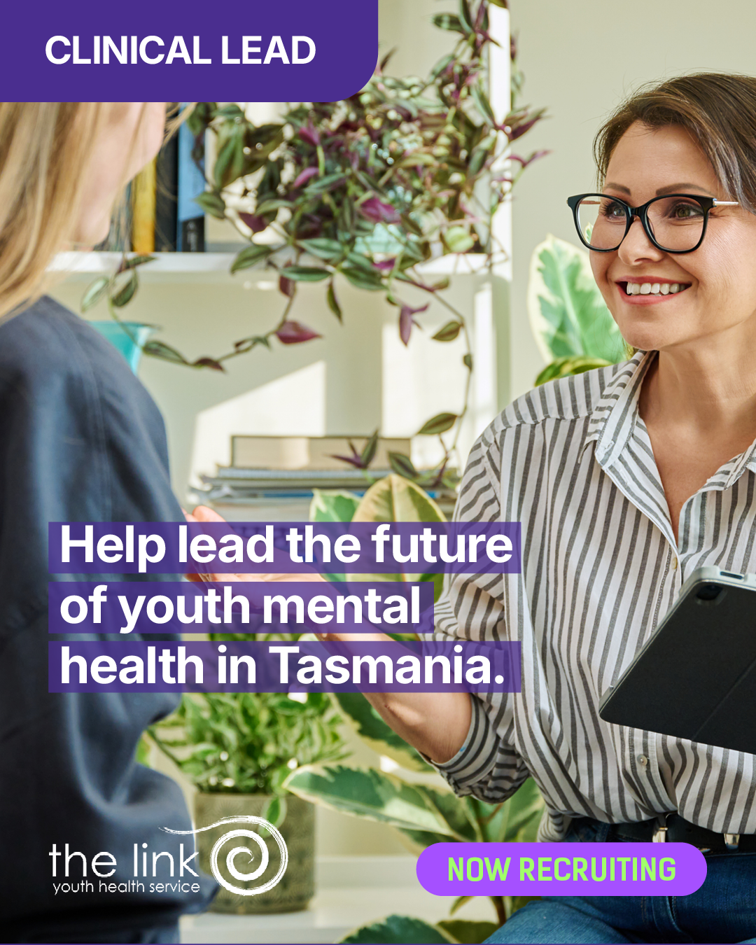 headspace Hobart Facebook ad: The Link supports young people across mental health…