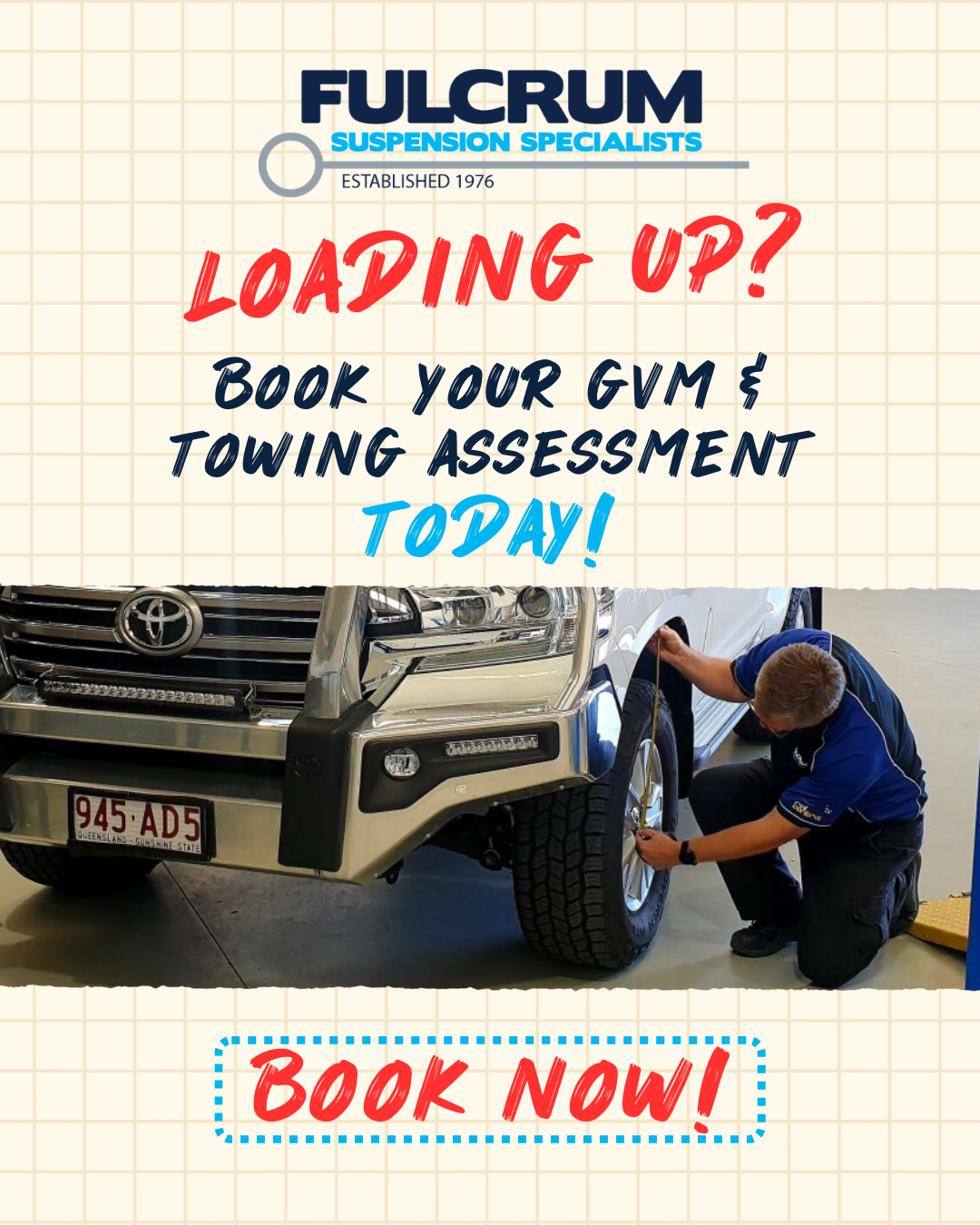 Fulcrum Suspensions Facebook ad