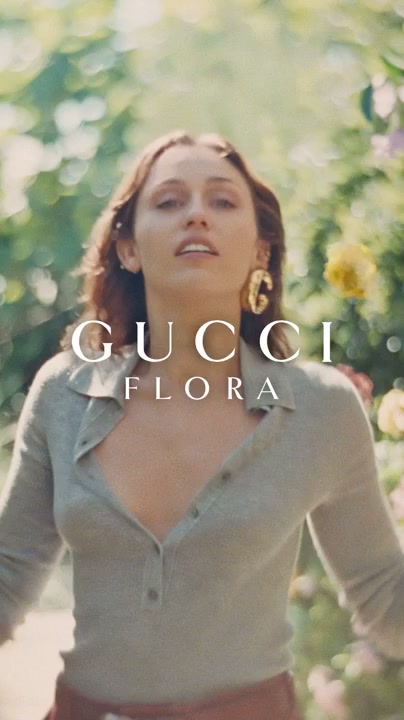 Gucci Facebook ad: Gucci Flora