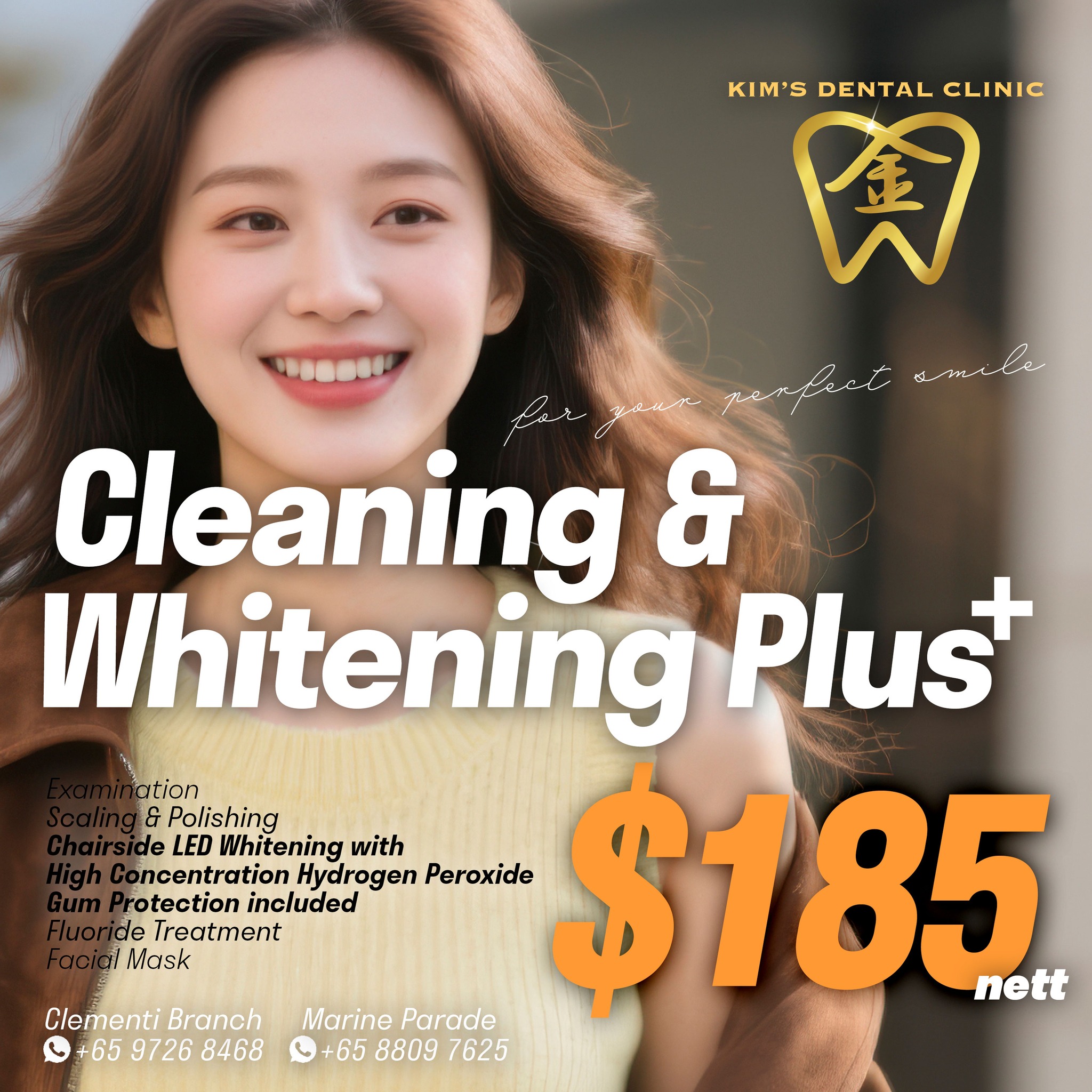 Kim's Dental Clinic Facebook ad