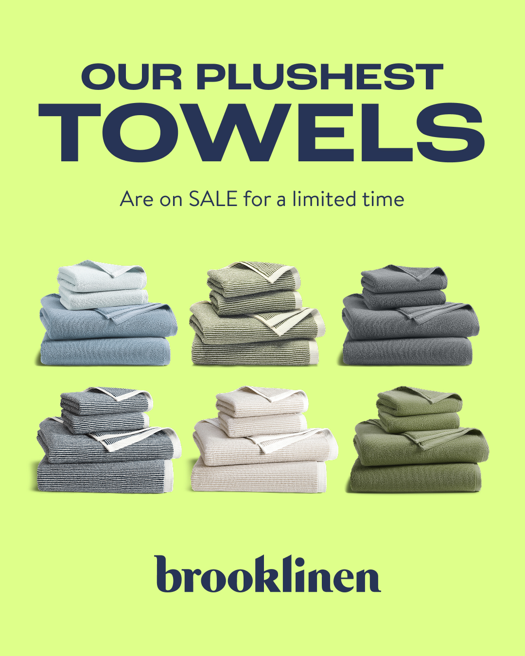 Brooklinen Facebook ad