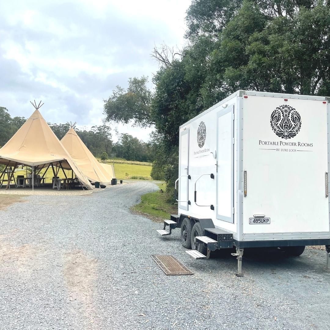 Portable Powder Rooms - Luxury Portable Toilet Hire Facebook ad from Apr 3, 2024