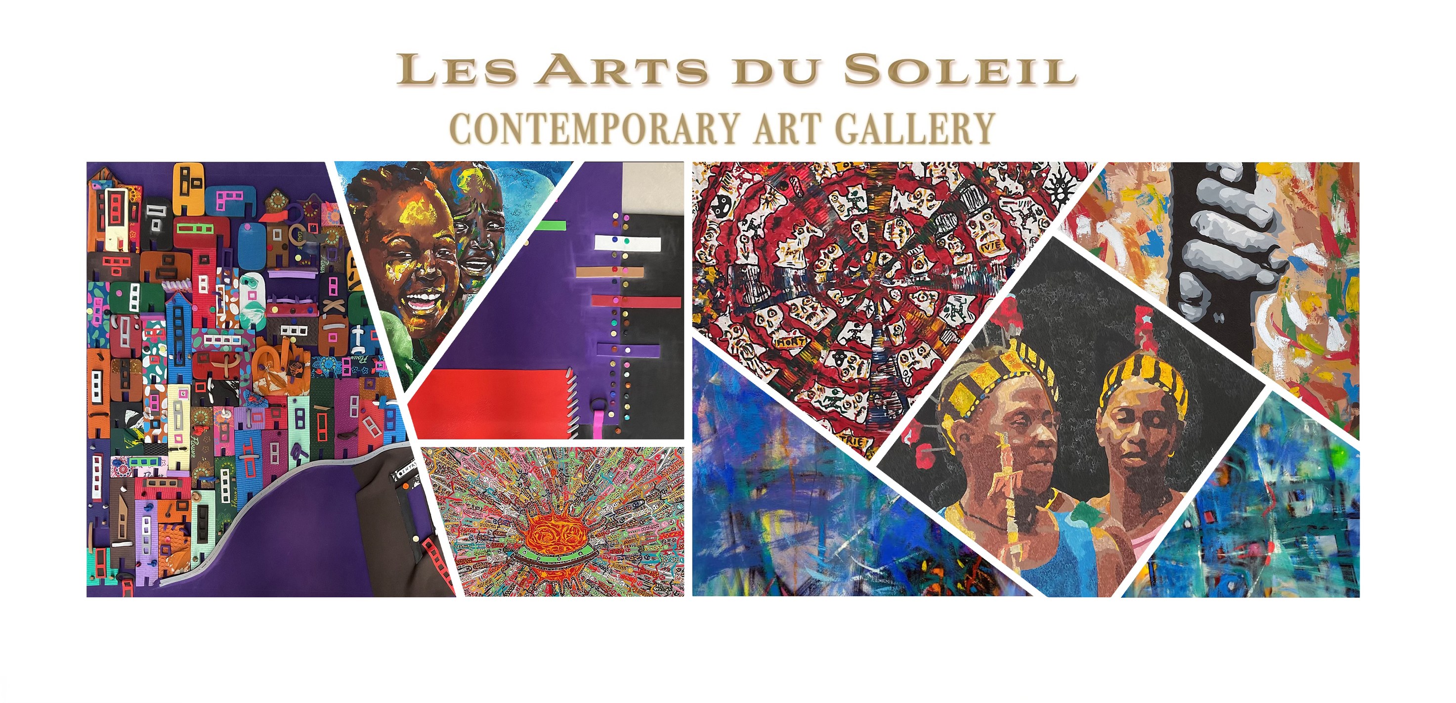 Gallery Les Arts du Soleil Facebook ad: Contemporary Art Gallery in Geneva & Dakar