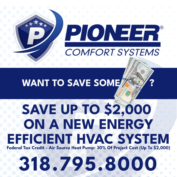 Pioneer Comfort Systems Facebook ad: Want to save some?