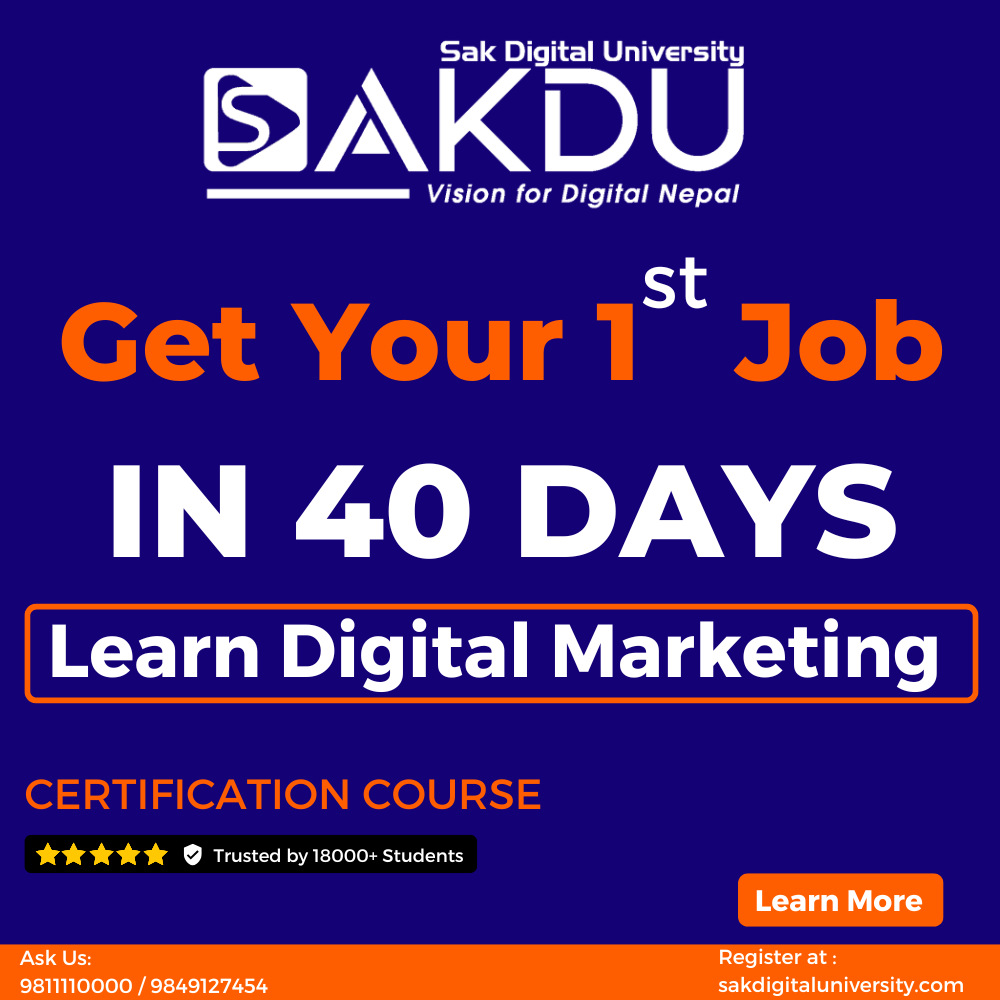 SAKDU - SAK Digital University Facebook ad
