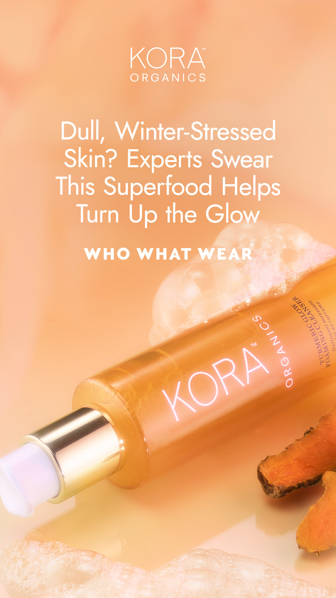 KORA Organics Facebook ad