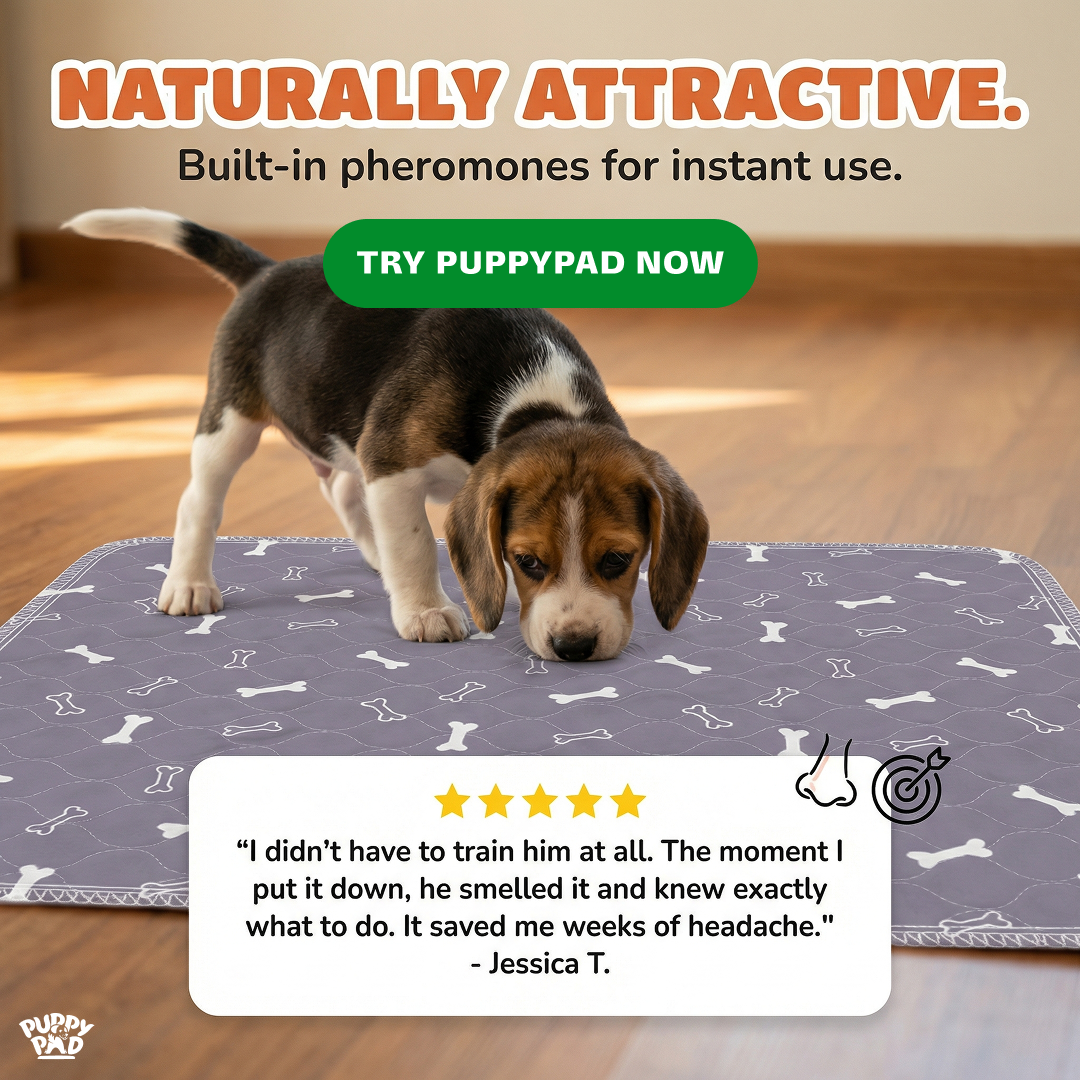PuppyPad Facebook ad