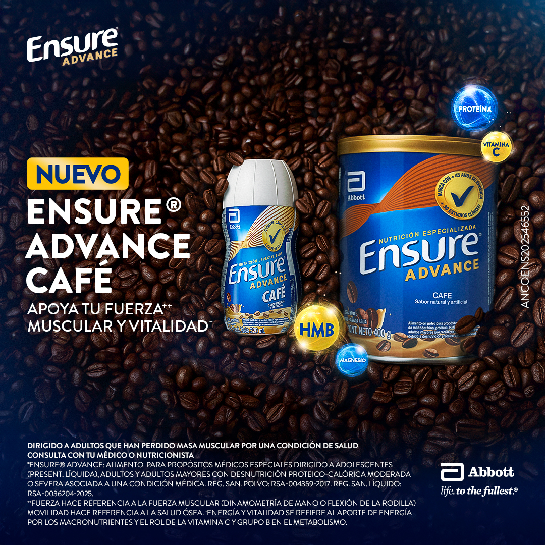 Ensure Latinoamérica Facebook ad