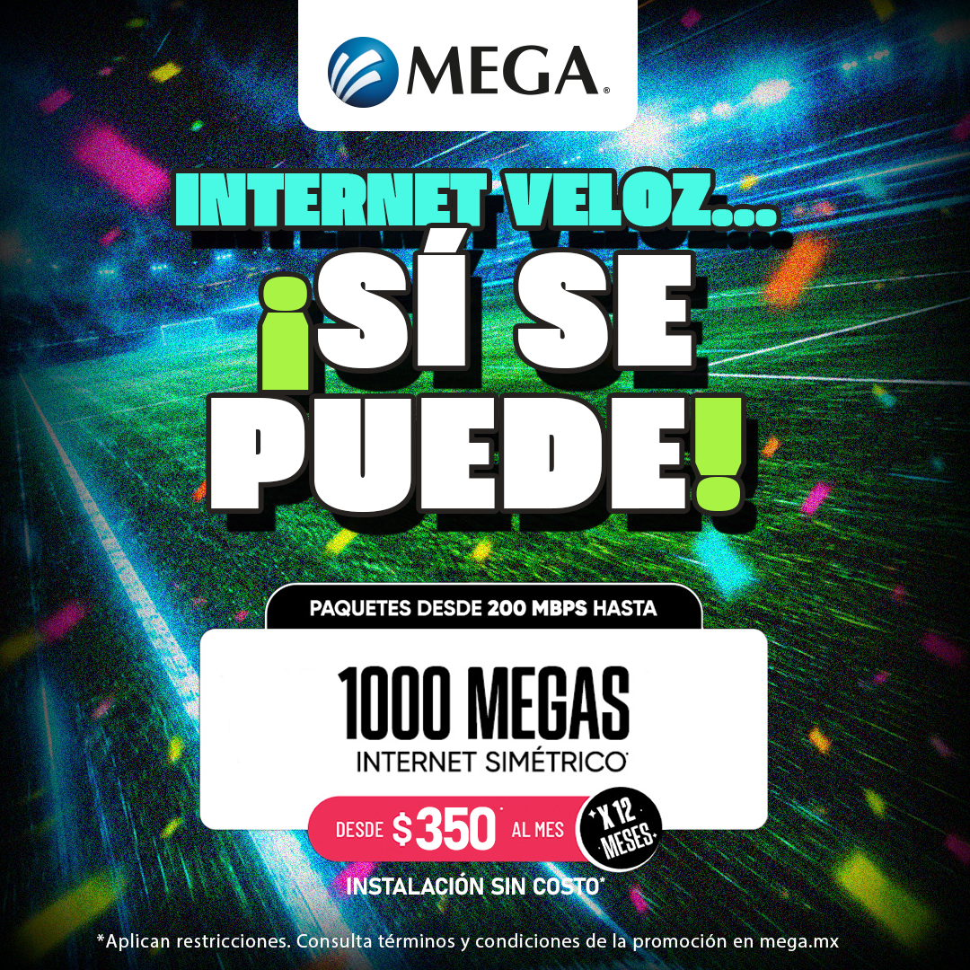 Megacable, Conectamos tu vida Facebook ad