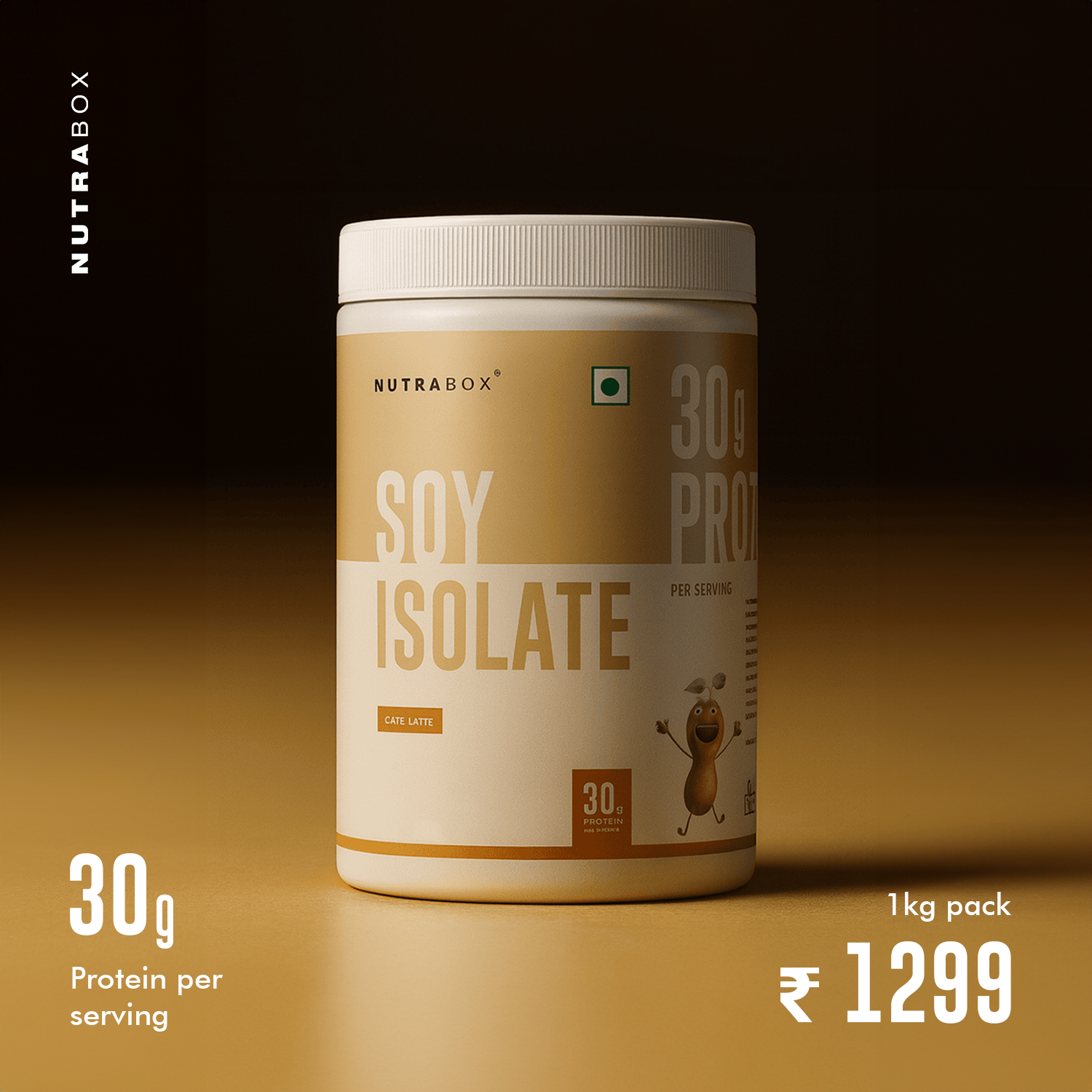 Nutrabox Facebook ad: Nutrabox Soy Protein Isolate is now available at…