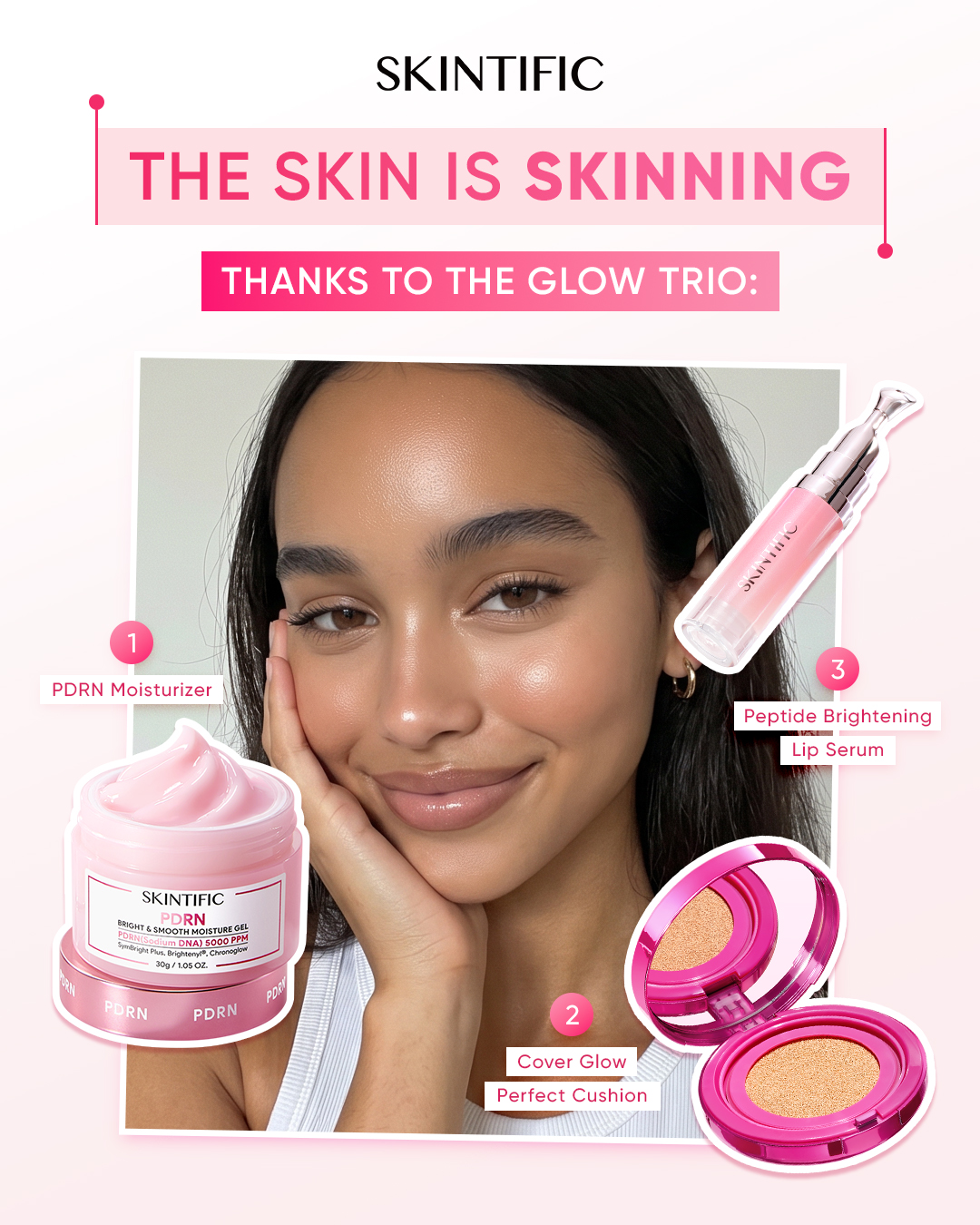 SkintificShop Facebook ad