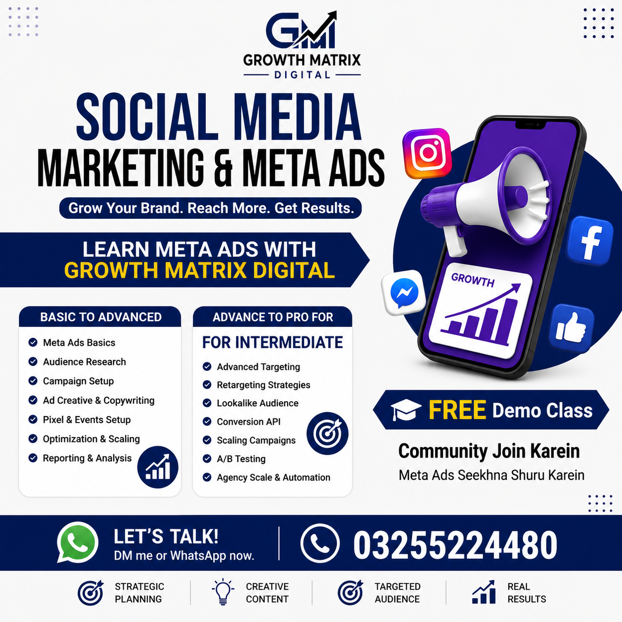 Grow with Abu Khubaib Facebook ad from Jul 13, 2026