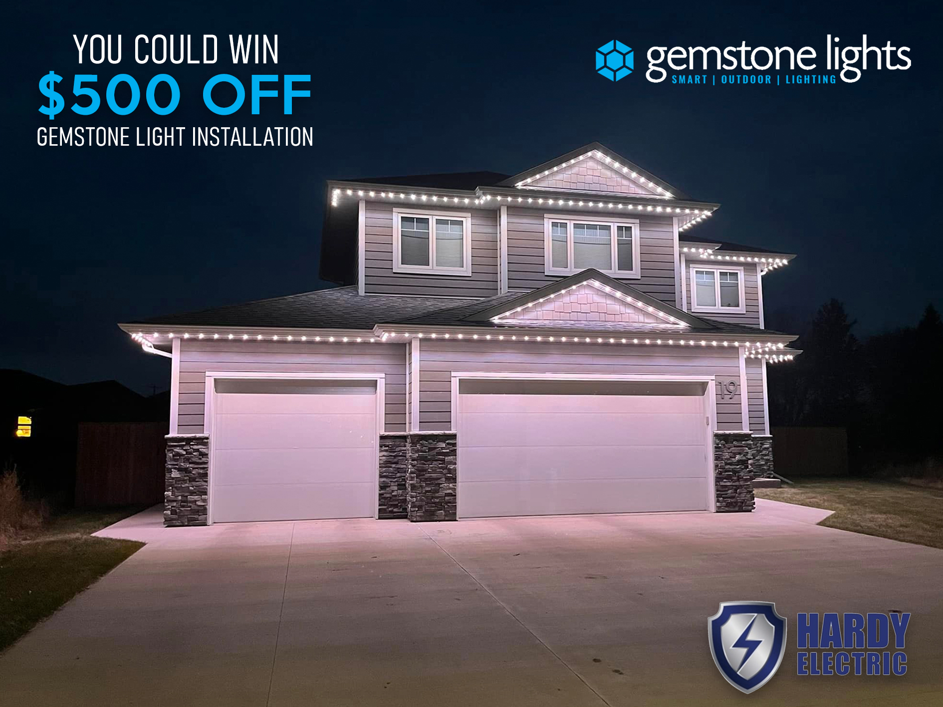 Hardy Electric Facebook ad: Win $500 BACK!