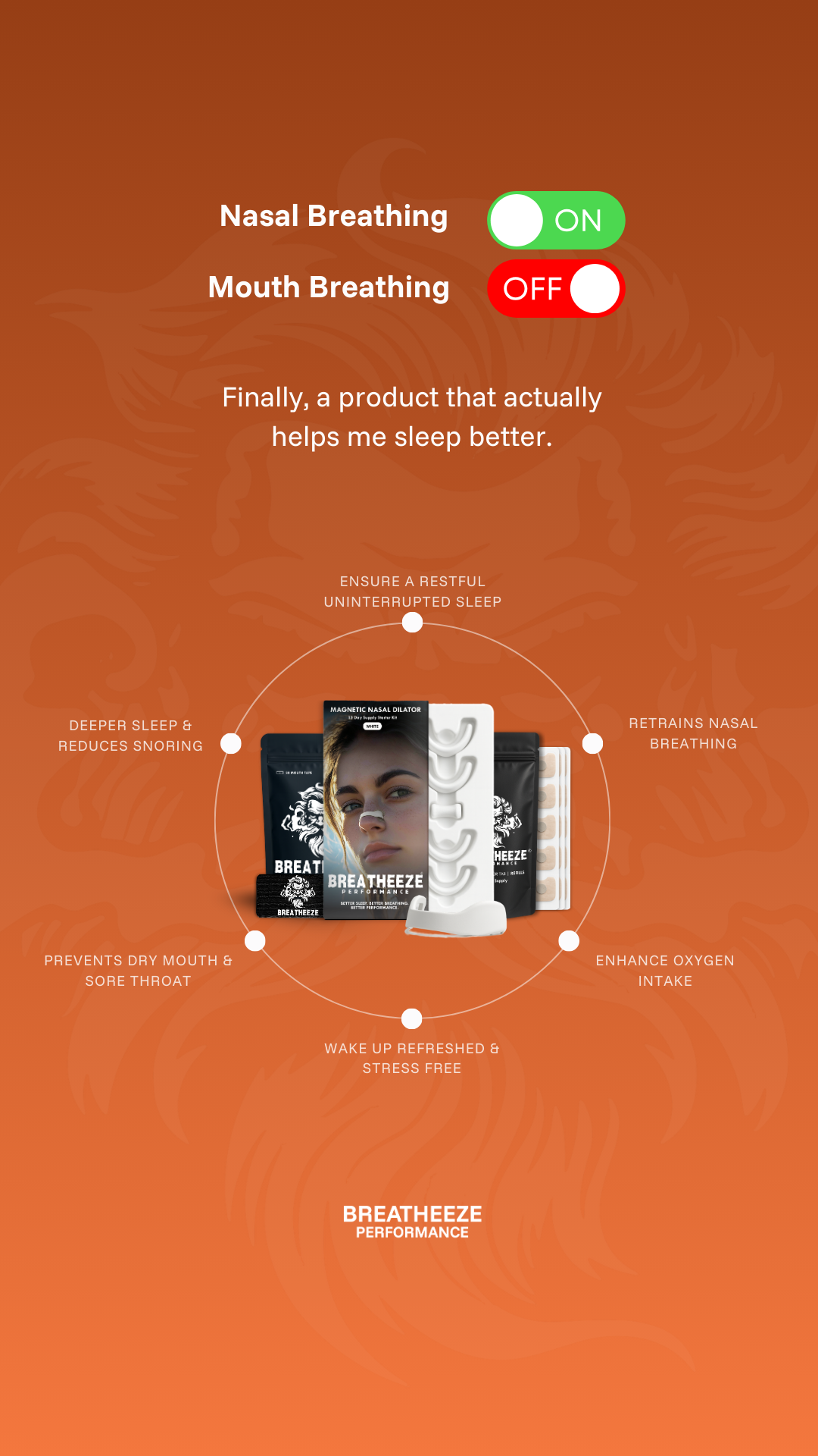 Breatheeze Facebook ad