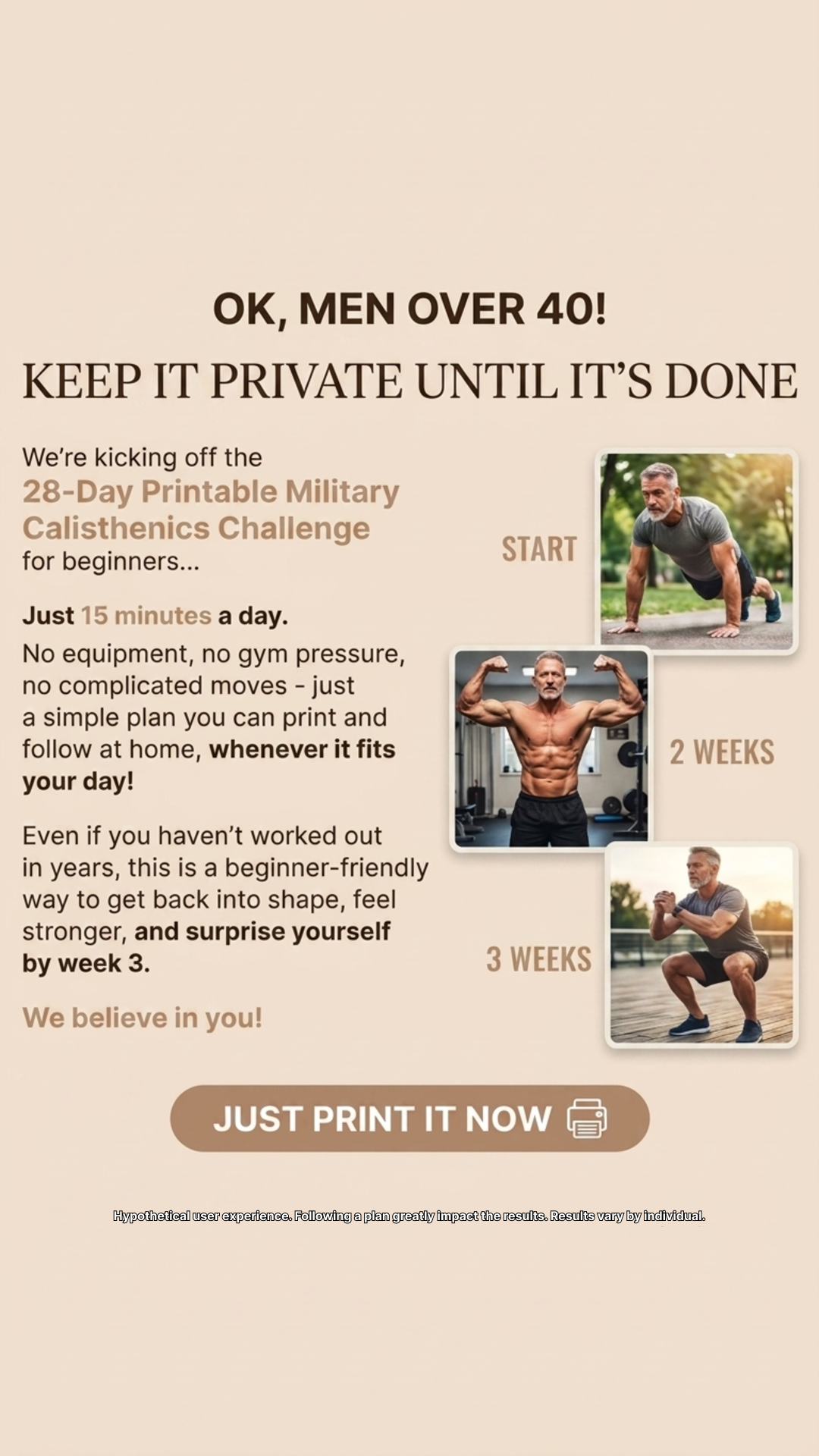 Military Coach Facebook ad