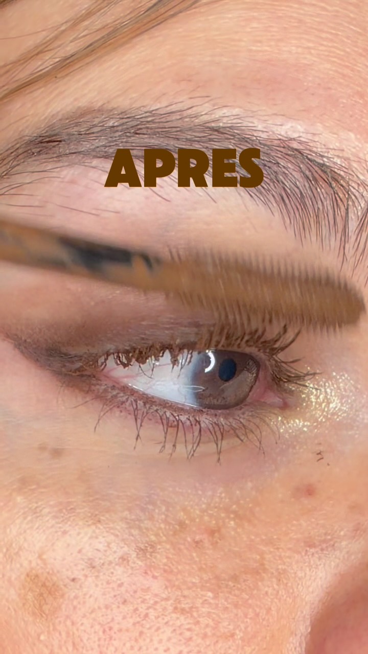 Maybelline New York Facebook ad: Les mascaras bruns, c’est clairement un indispensable pour…