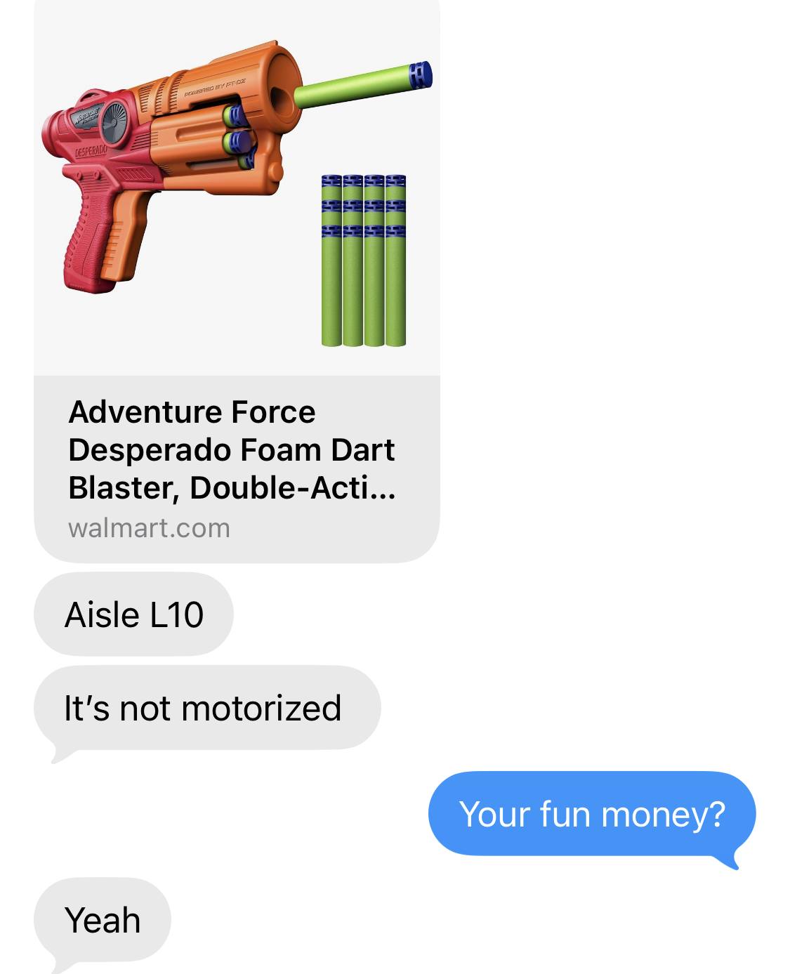 Larochelle Financial Coaching, LLC Facebook ad: My wife sent me this text while I…