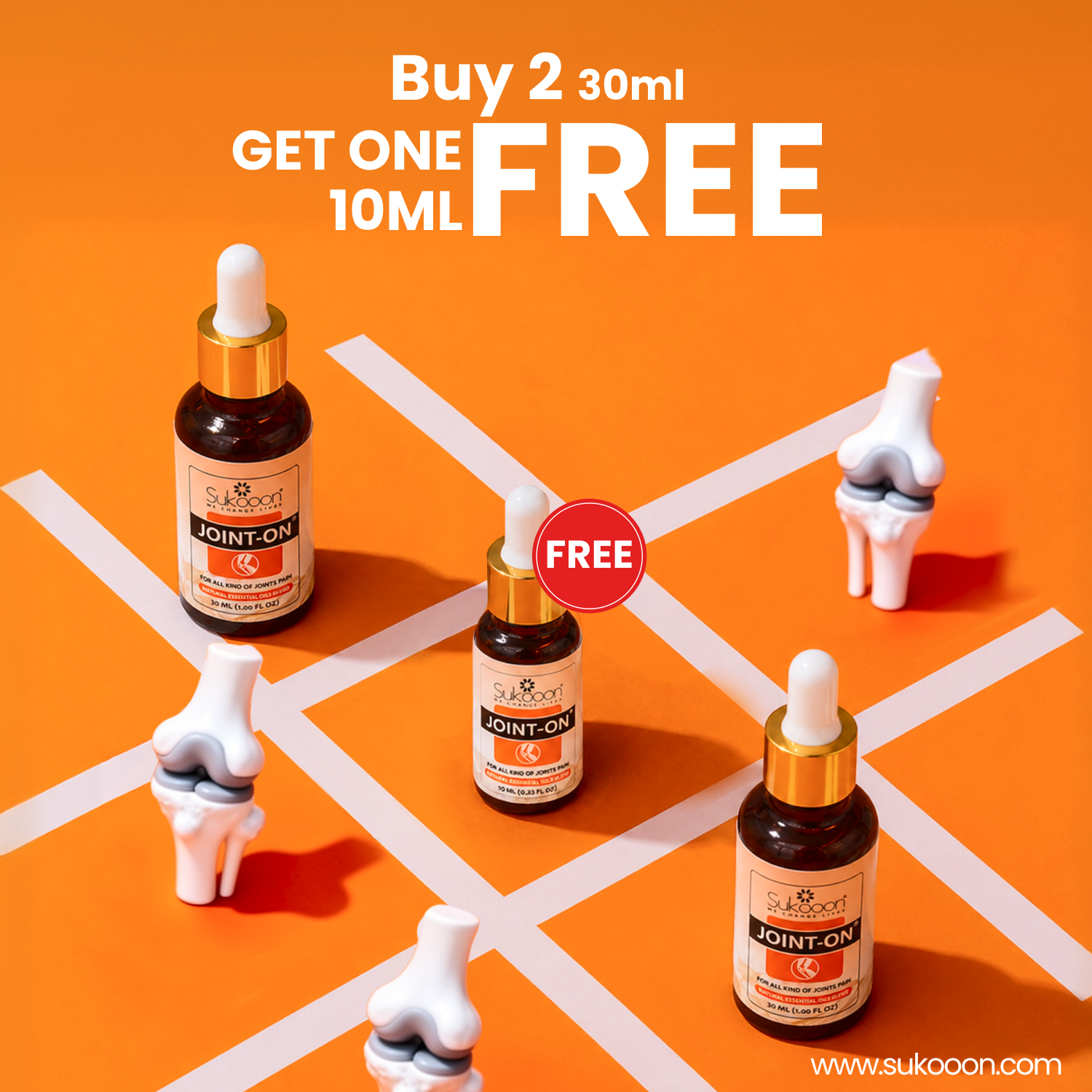 Sukooon Facebook ad: Buy 2 Get 1 FREE, Limited Time