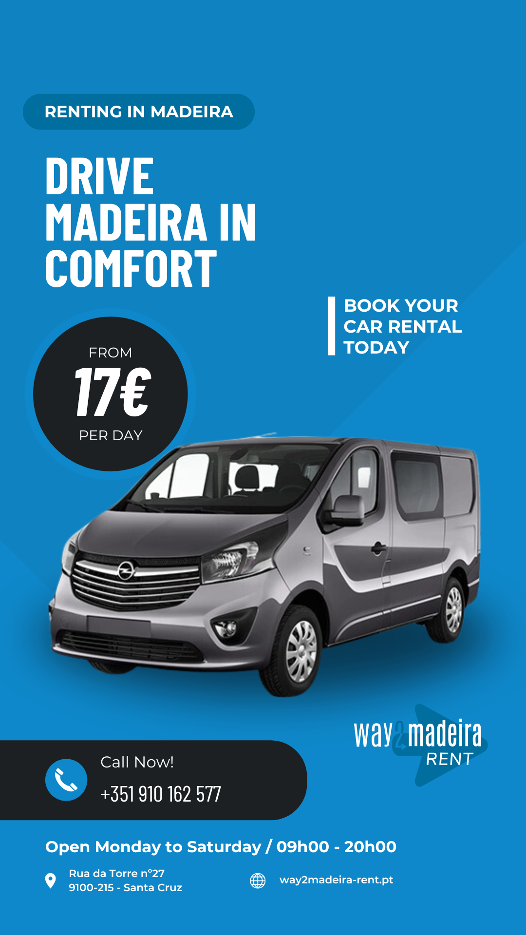 Way2Madeira Facebook ad from Dec 10, 2024