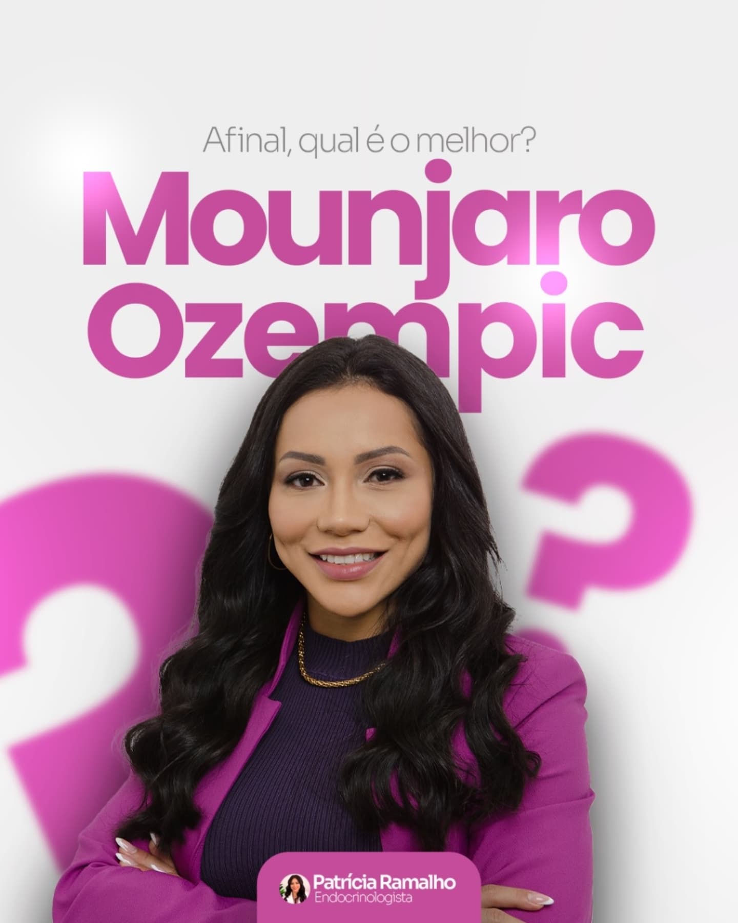 Dra. Patrícia Ramalho Facebook ad: Ozempic ou Mounjaro?