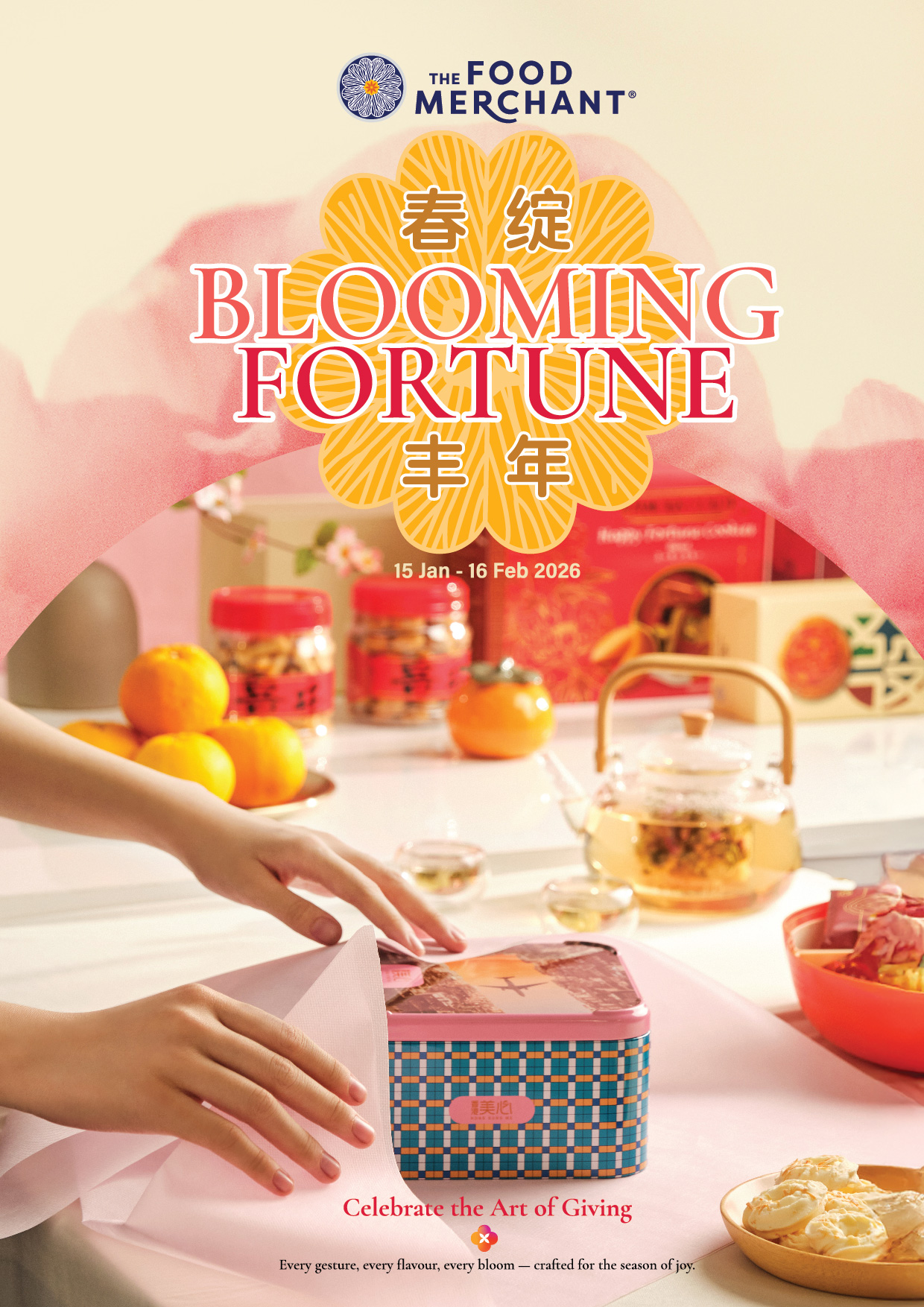 The Food Merchant Facebook ad: Come and Bloom your Fortune with us here…