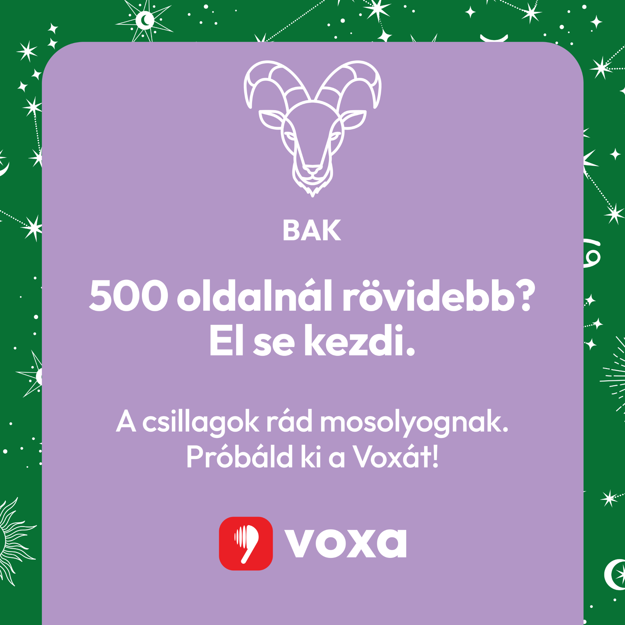 Voxa Magyarország Facebook ad