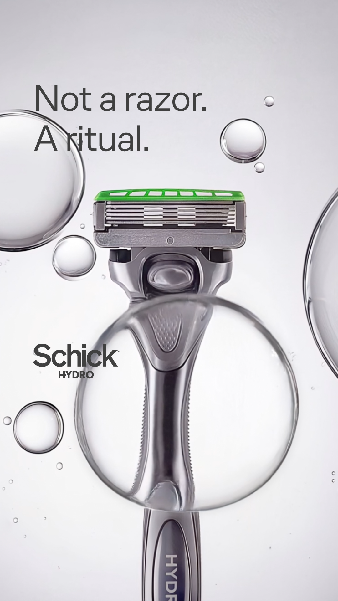 Schick Facebook ad
