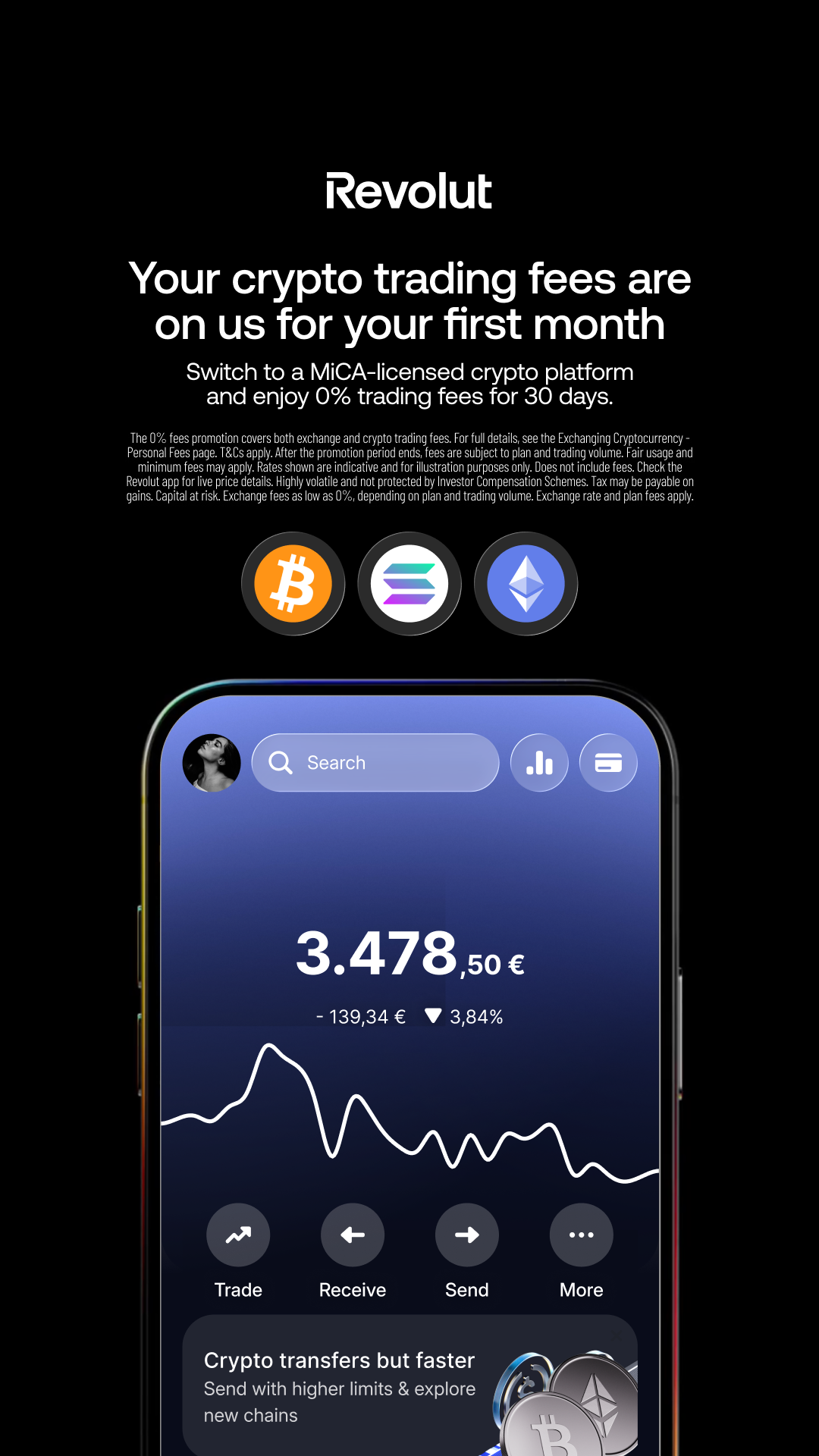 Revolut Facebook ad
