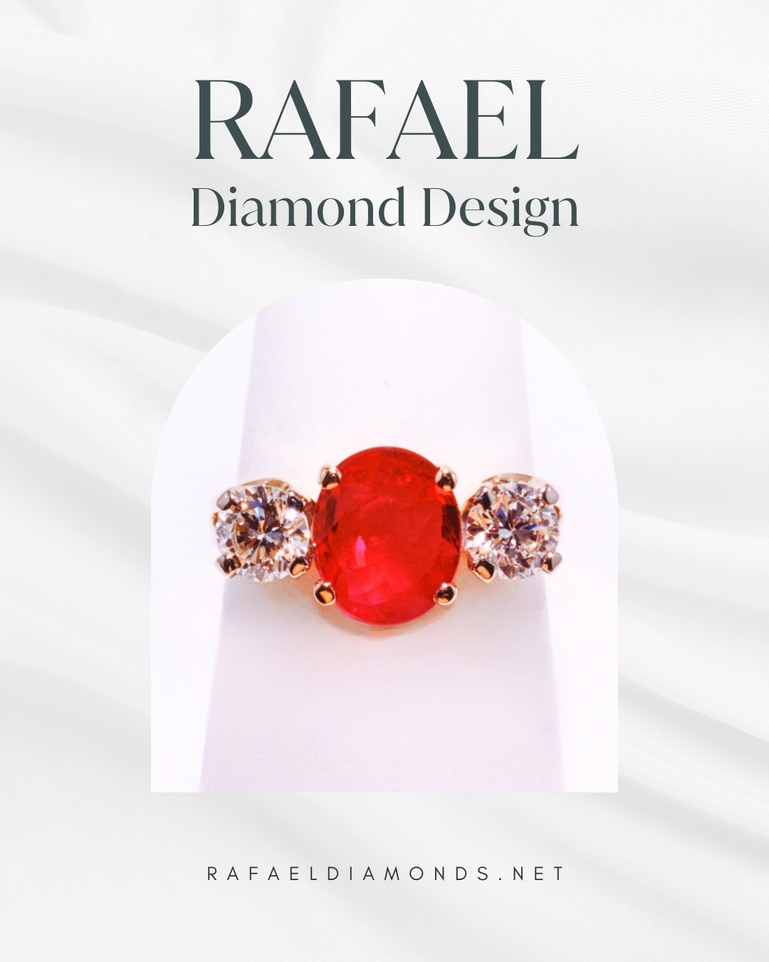 Rafael Diamonds & Design Studio Facebook ad: Custom jewelry designer serving Springfield, Branson, St.