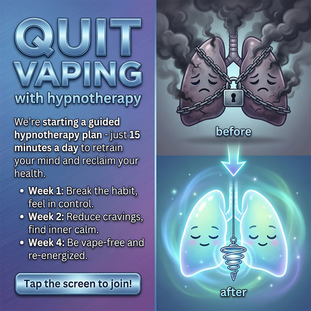 Kure for Hypnotherapy Facebook ad