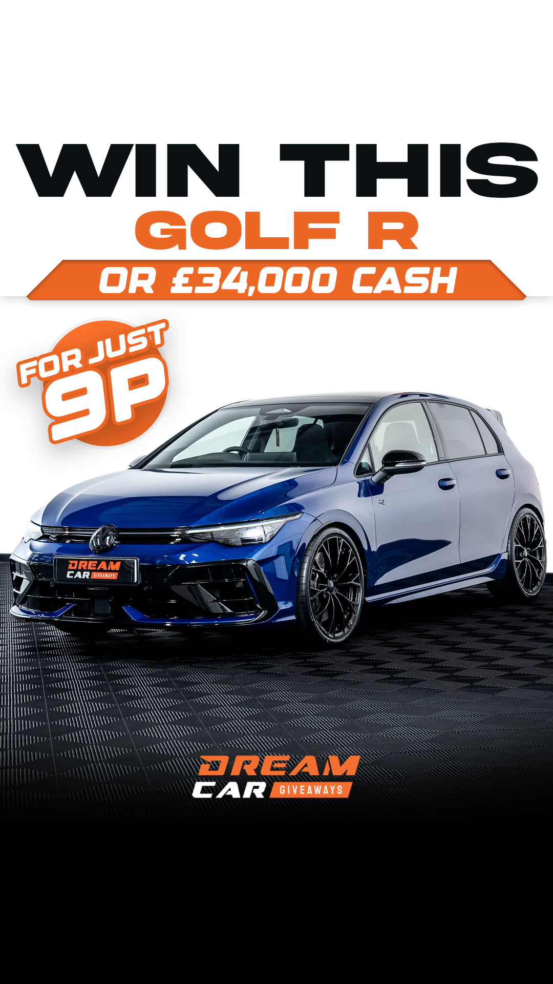 Dream Car Giveaways Facebook ad