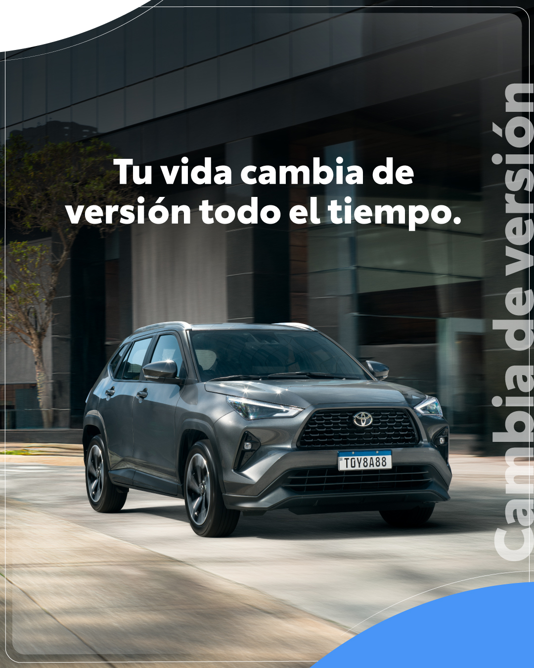 Toyota Argentina Facebook ad: Arrancar la semana a full en la ciudad…