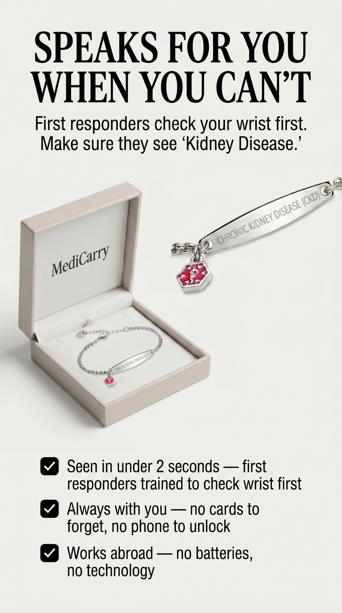 MediCarry ID Facebook ad