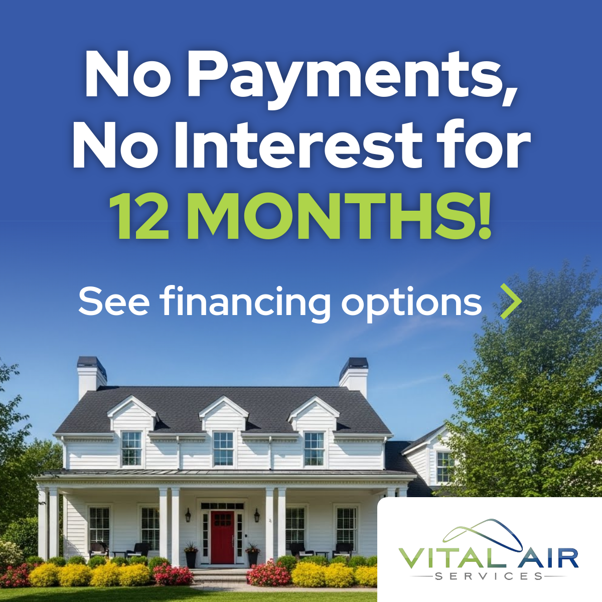 Vital Air Services Facebook ad