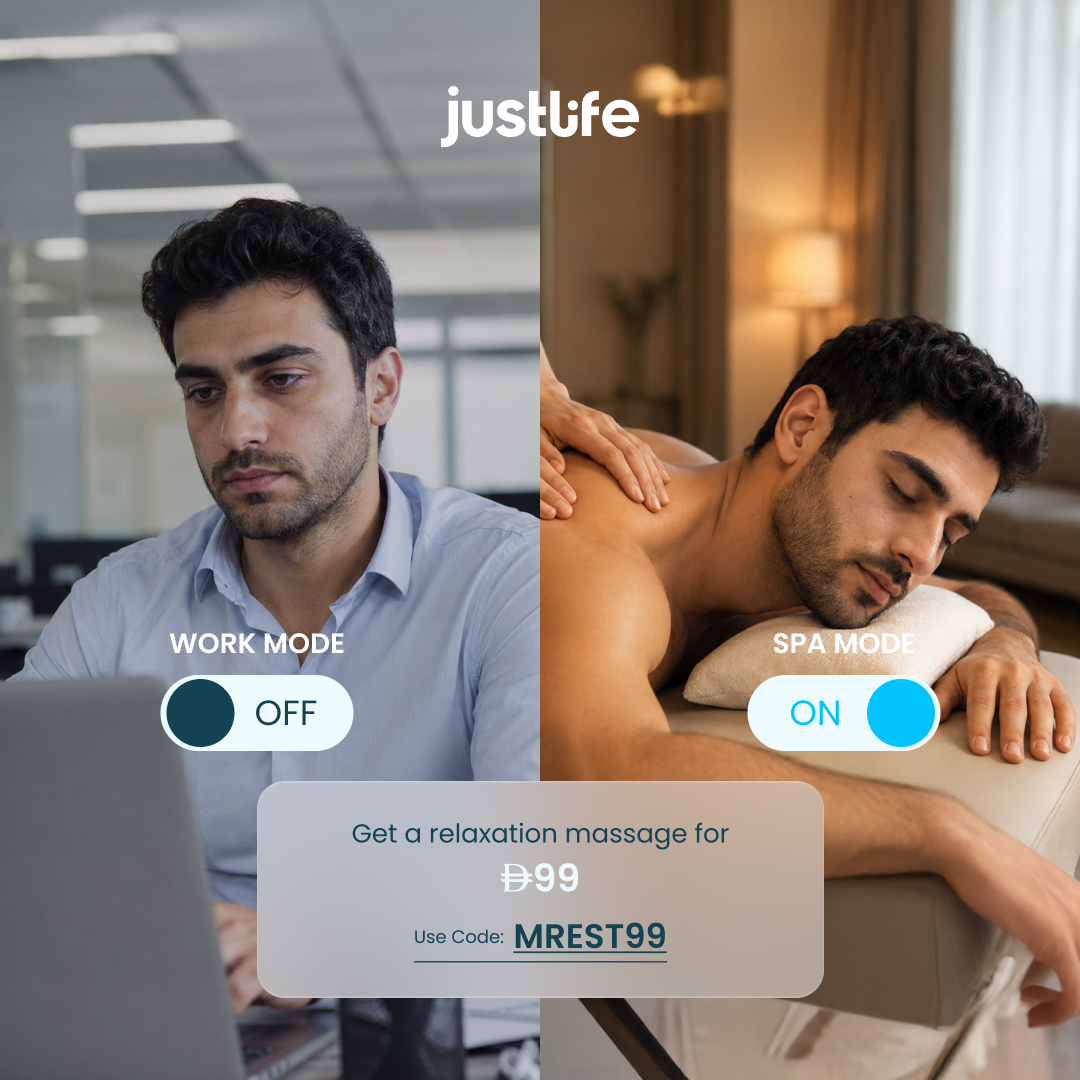 Justlife UAE Facebook ad