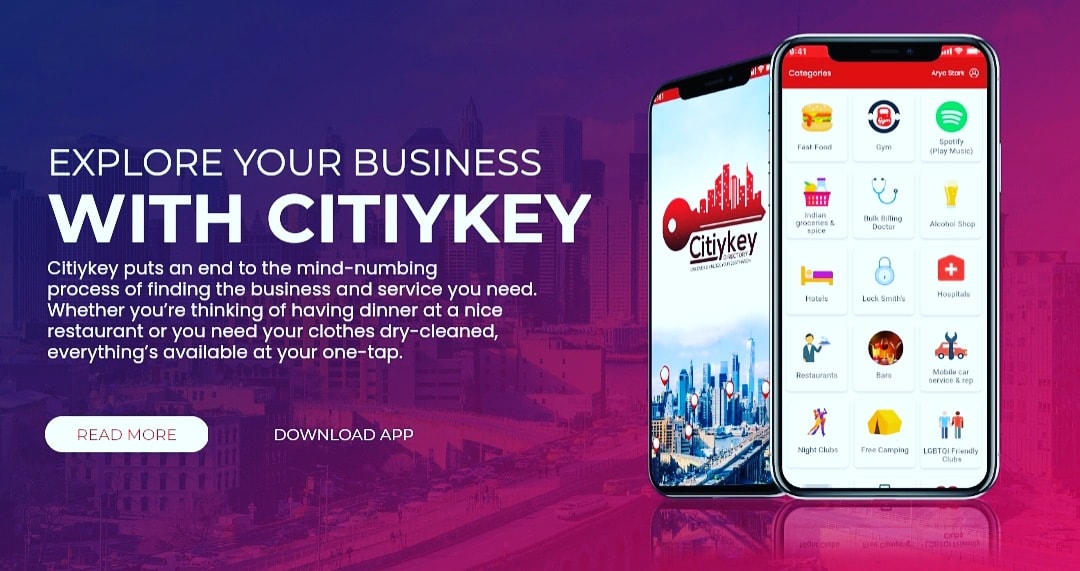 Citiykey Directory app Facebook ad: app for people with a disability easy to…