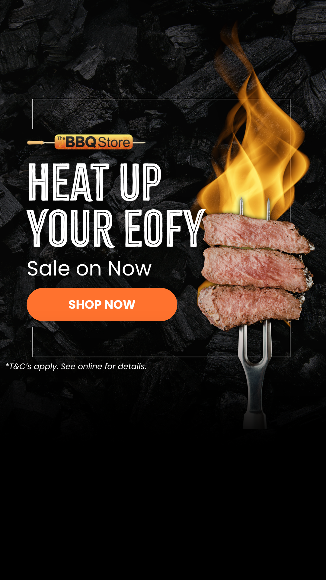 The BBQ Store Facebook ad
