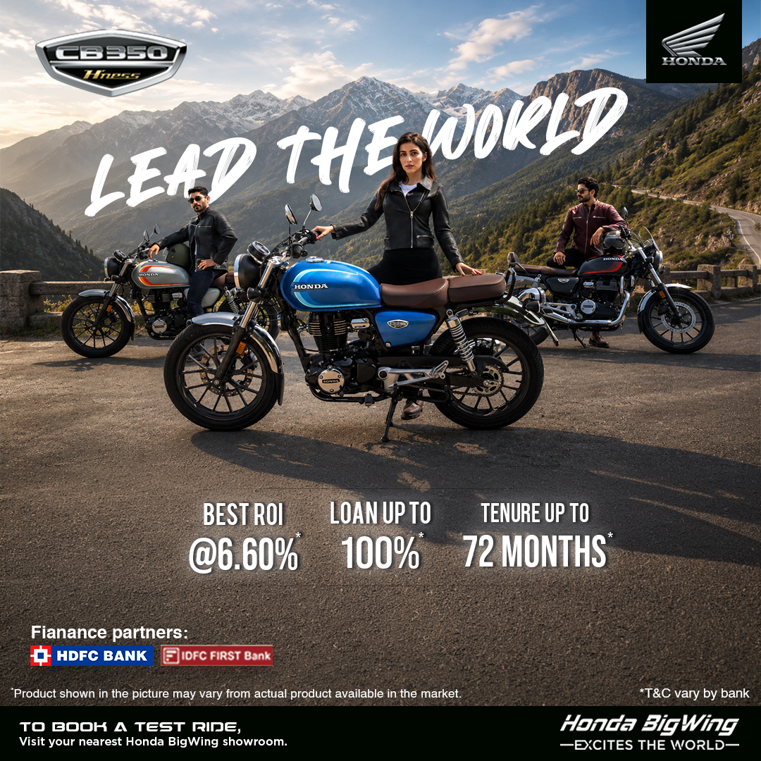 Honda BigWing India Facebook ad