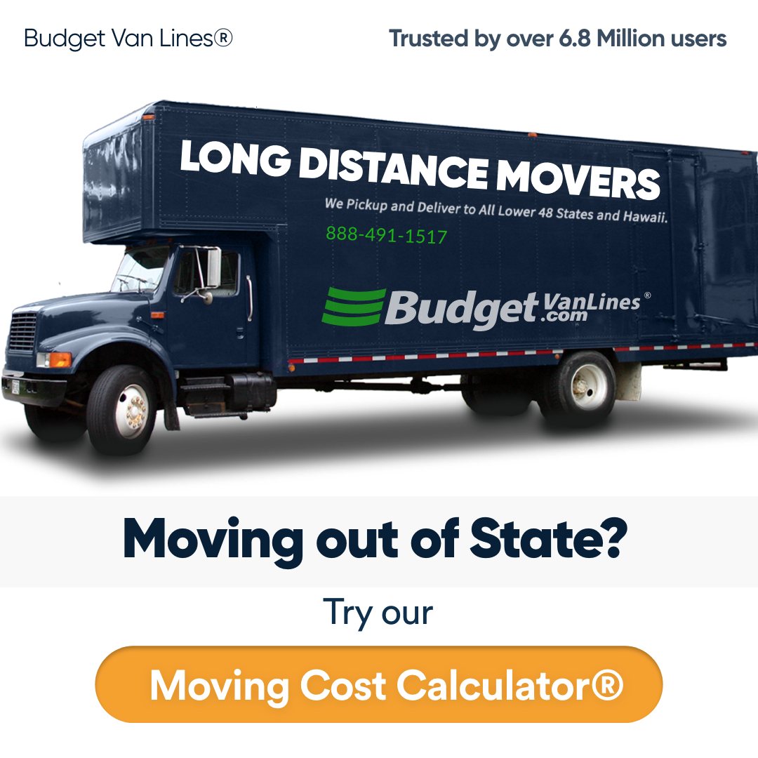 Budget Van Lines Facebook ad