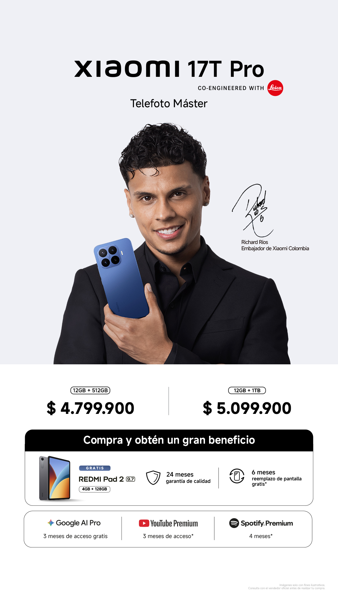 Xiaomi Colombia Facebook ad from Jun 11, 2026