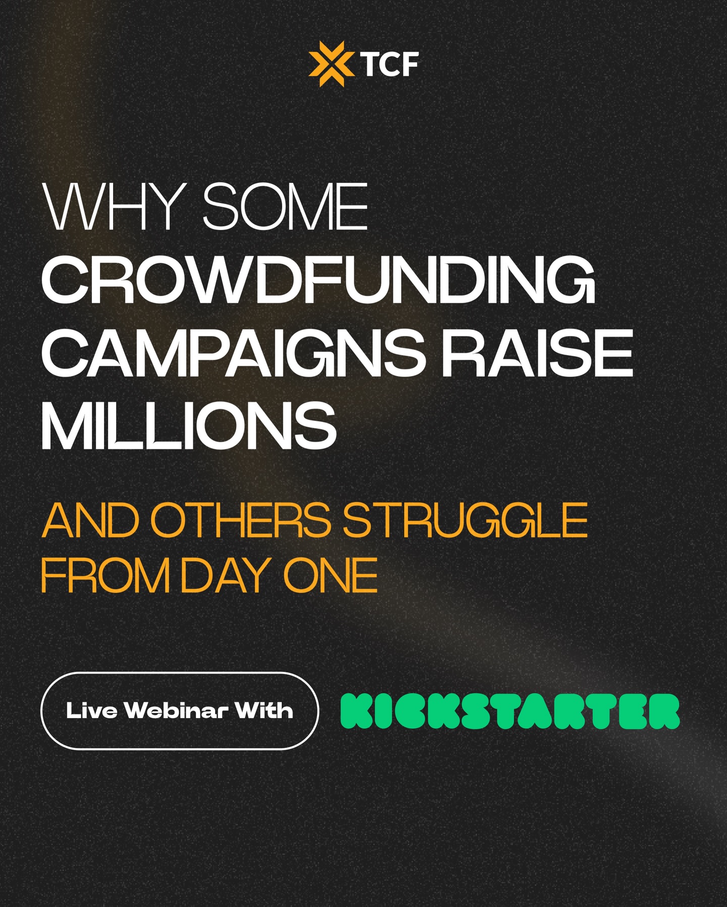 TCF Team Facebook ad: How do crowdfunding campaigns reach seven figures?