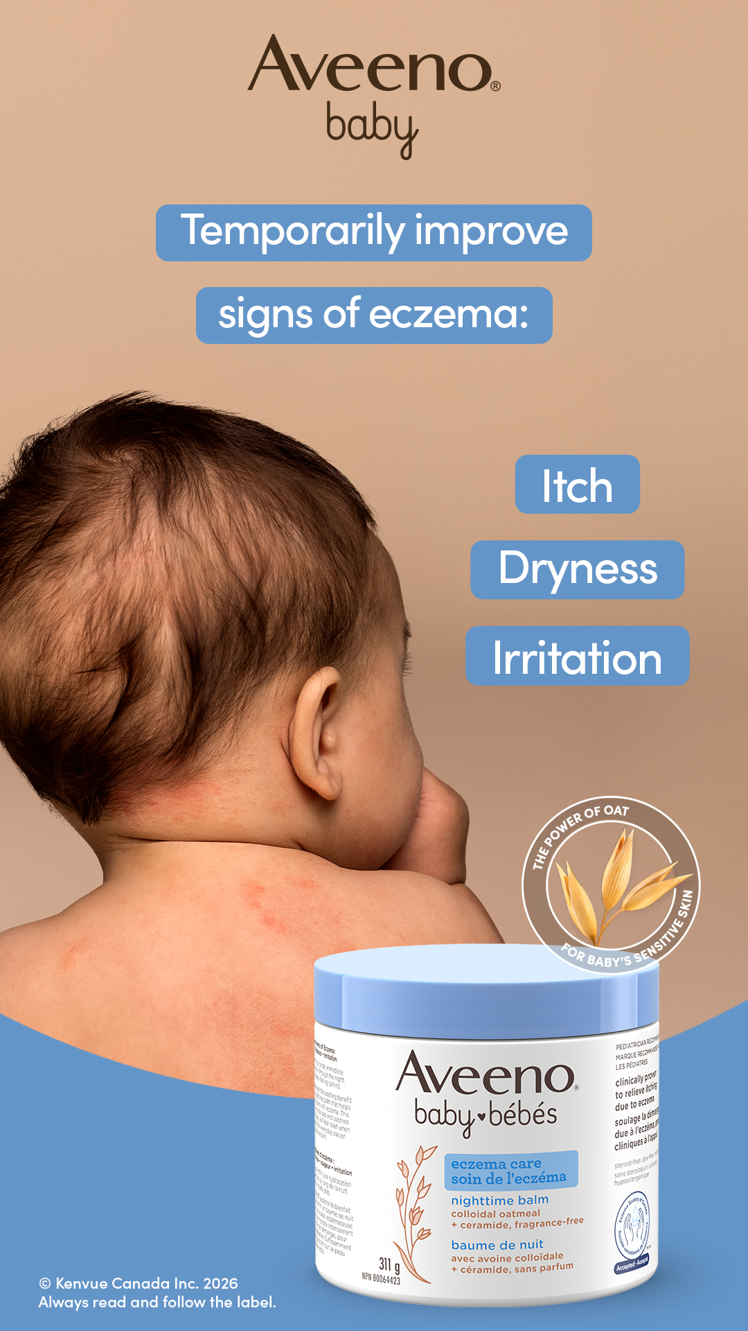 Aveeno Facebook ad