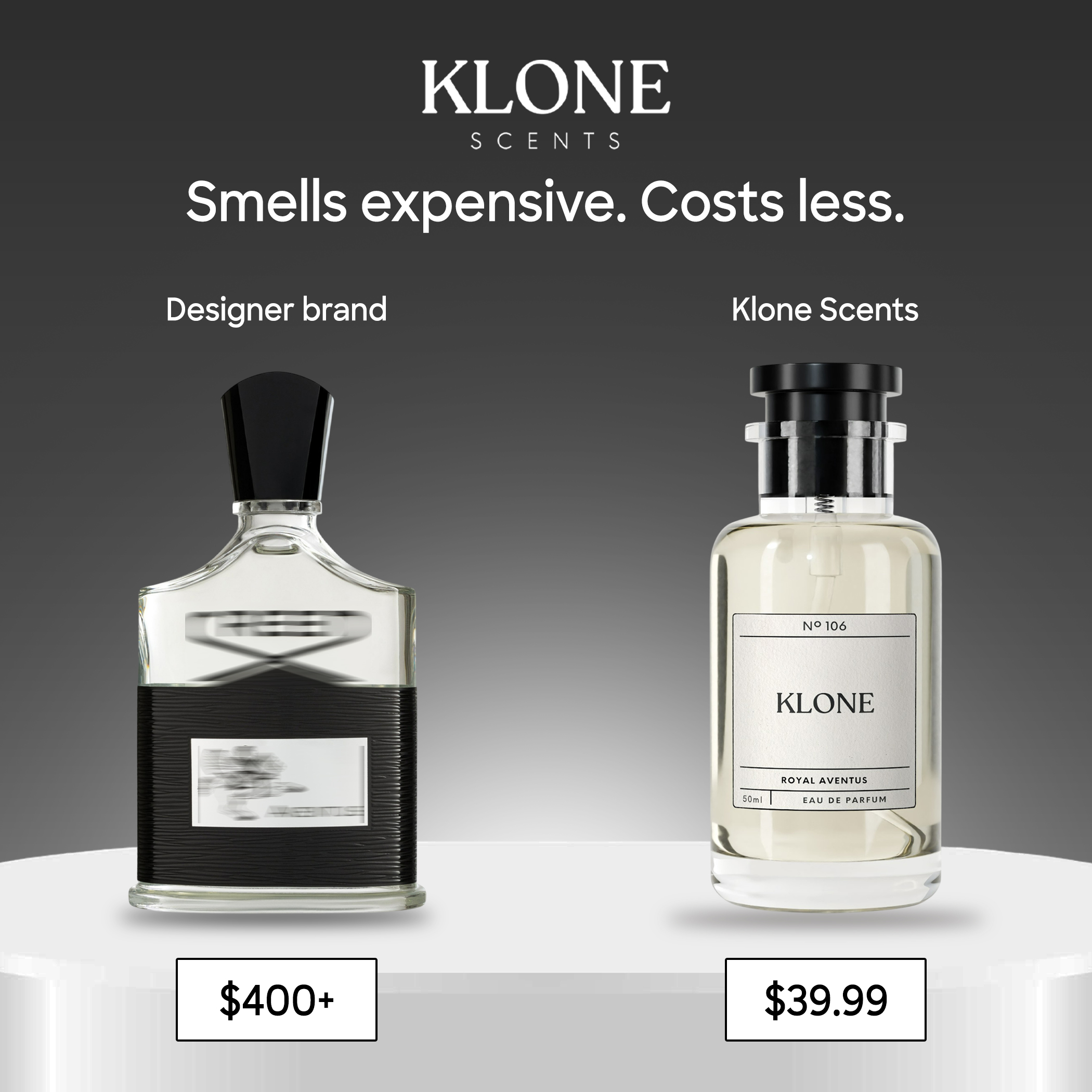Klone Scents Facebook ad