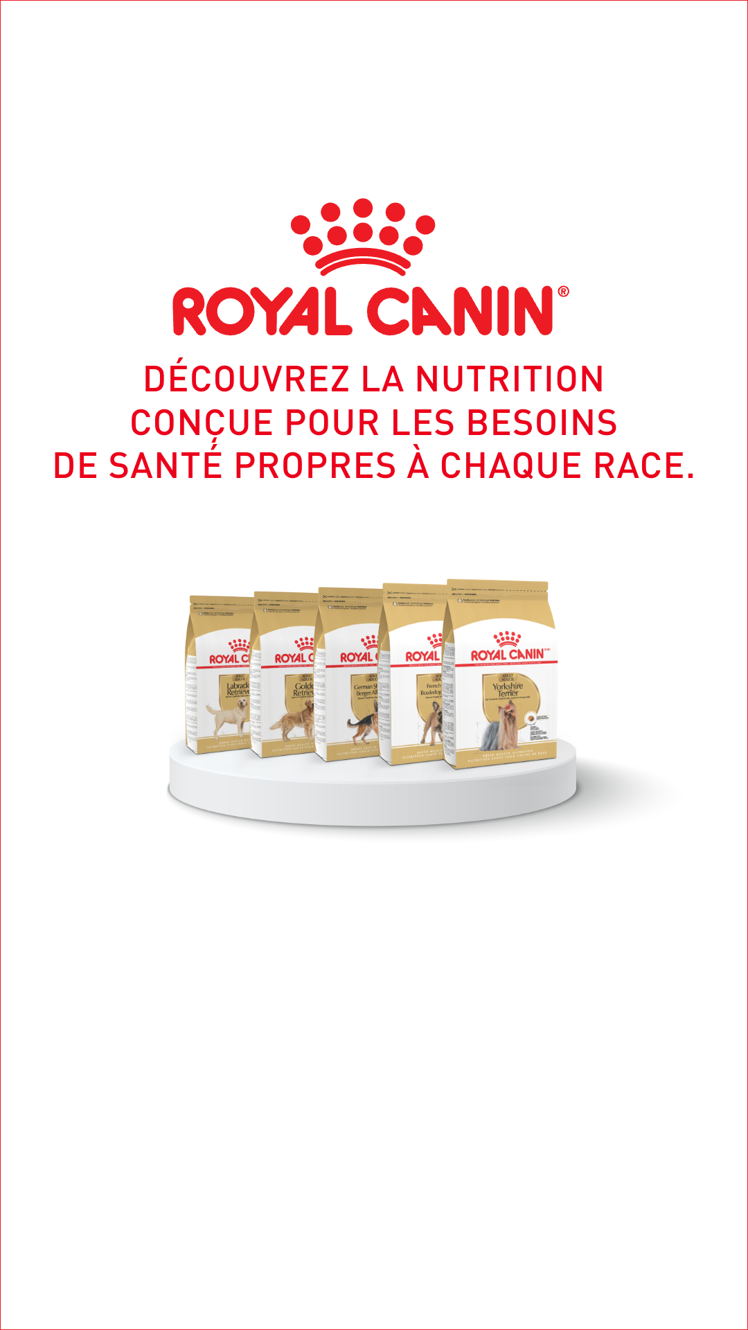 Royal Canin Facebook ad
