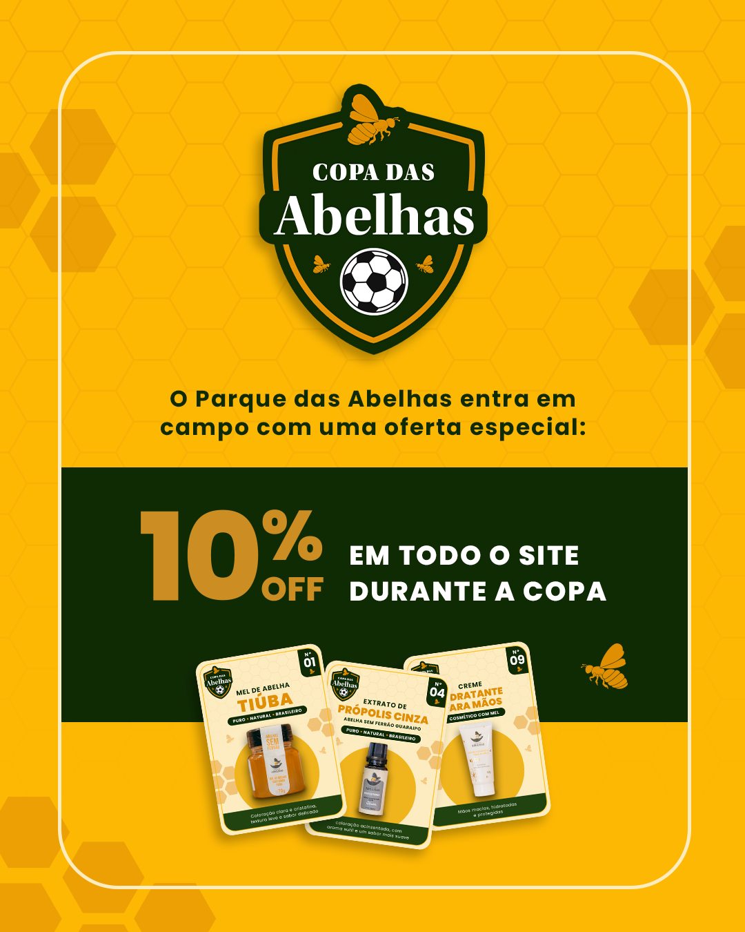 Parque das Abelhas Facebook ad