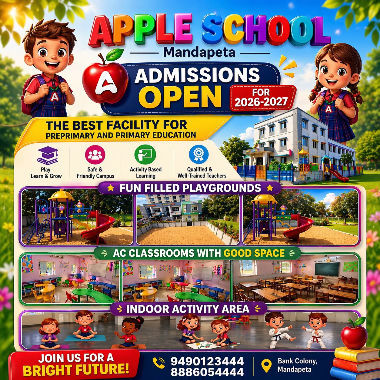 Apple Play School Facebook ad